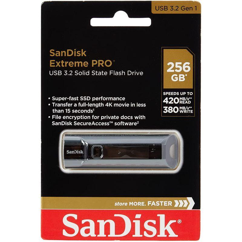 256GB SanDisk サンディスク USBメモリー ExtremePro USB3.1(Gen 1
