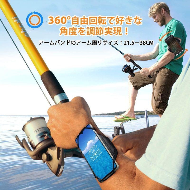 50%OFF!】【50%OFF!】HLOMOM スマホ アームバンド ランニング スポーツ スマートフォン用 腕ホルダー 携帯 振れ止め 脱落防止  腕バンド 手首バンド 36 アクセサリー