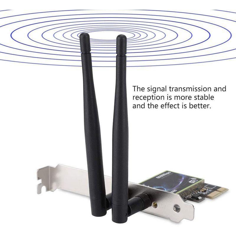 PCIEワイヤレスネットワークカード デスクトップコンピュータ高速Wifiカード Windows用 20220320004503