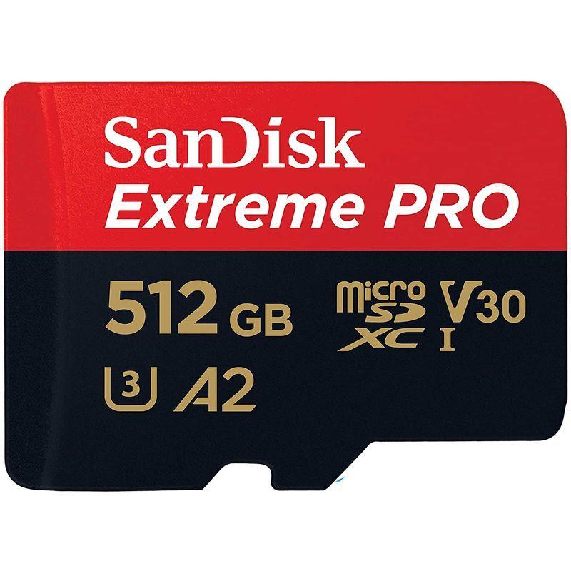 マイクロSD 512GB サンディスク Extreme PRO microSDXC A2 SDSQXCZ-512G 海外パッケージ品｜strageriku｜02
