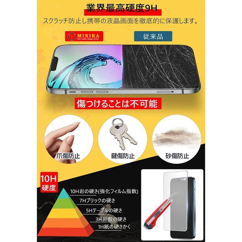 ゲームに最適 iphone 13 pro max 保護フィルム さらさら iPhone13promax ガラスフィルム アンチグレア アイフ｜strageriku｜10