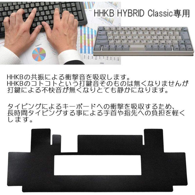 Covers Happy Hacking Keyboard 専用 吸振マット HHKB Professional HYBRID シリーズ専用｜strageriku｜06