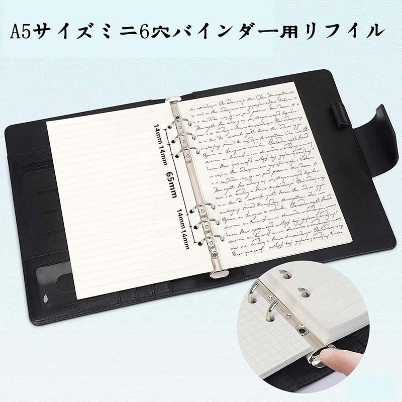 システム手帳用リフィル A5サイズ 6穴 45枚 3冊 横罫 手帳リフィル システム手帳 ルーズリーフ バインダー メモ ビジネス手帳 リフ 002 ストレージリク 通販 Yahoo ショッピング