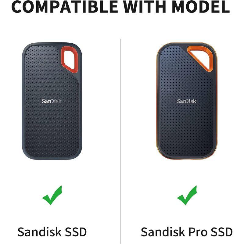 Yinke ケースSanDisk SSD/SanDiskポータブルSSD Portable Extreme PRO外付に対応 サンディスク｜strageriku｜08