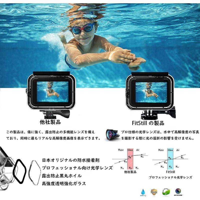 Go Pro HERO 11/HERO 10 / HERO 9 Blackブラック対応 | 60m水深 