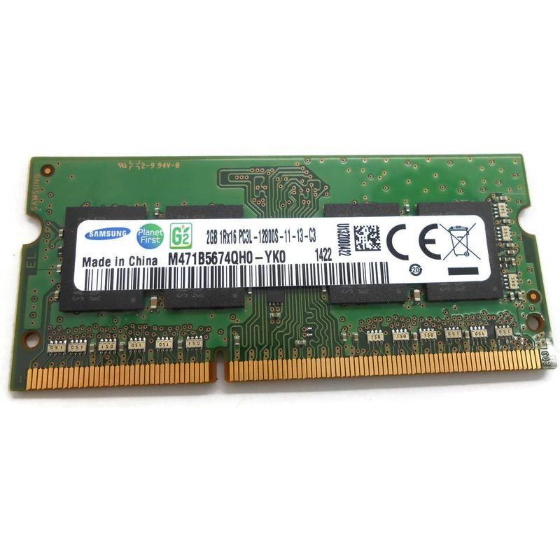 SAMSUNG 低電圧メモリ (1.35V) PC3L-12800S (DDR3L-1600) 2GB SO-DIMM 204pin ノート｜strageriku｜02