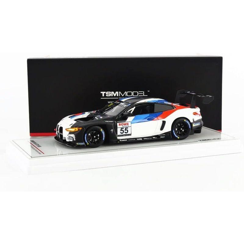 TSM MODEL 1/43 BMW M4 GT3 ニュルブルクリンク 耐久シリーズ 2021#55 完成品 TSM430605｜strageriku｜02