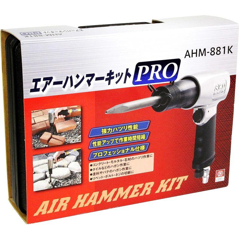 SK11 エアハンマーPRO ポイントチゼル2本 フラットチゼル2本 メタル  
