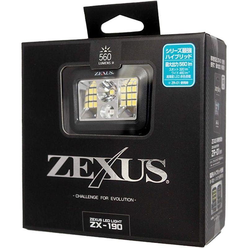 ZEXUS(ゼクサス) LEDライト ZX-190 最大560ルーメン(ZR-01使用時) メインLED点灯時間:最大20時間 白/電球色｜strageriku｜08