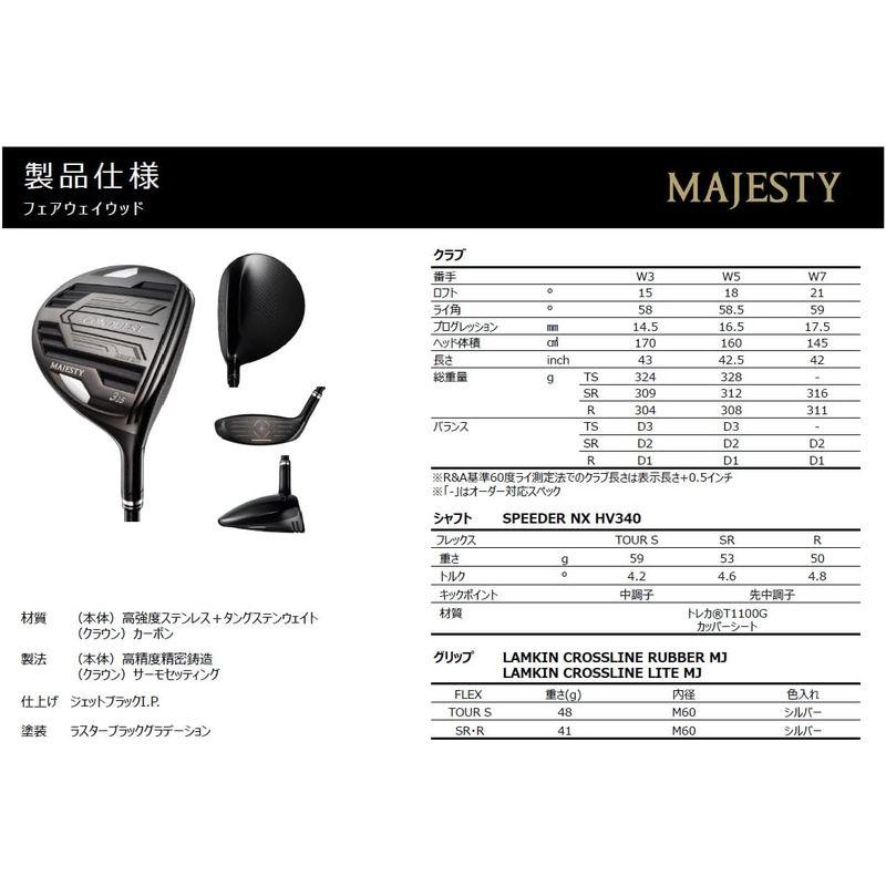 A7人気シール帳 マジェスティ(Majesty) MAJESTY CONQUEST 2022 マジェスティ コンクエスト フェアウェイウッド W7 SPEED 【1815270891】(11115円)