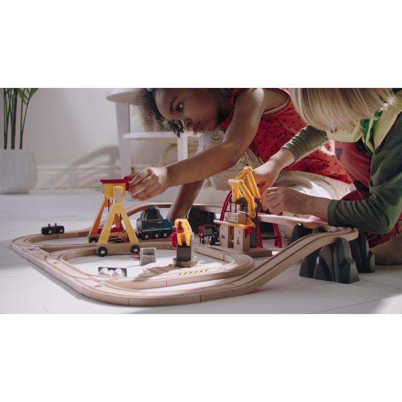 BRIO (ブリオ) WORLD カーゴレールデラックスセット 全54ピース BRIO (ブリオ) WORLD カーゴレールデラックスセット 全54ピース