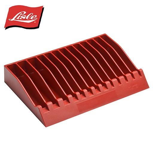 【在庫限り】Lisle(ライル) プライヤー＆レンチラック レッド STRAIGHT/09-490 (Lisle/ライル)｜straight-toolcompany