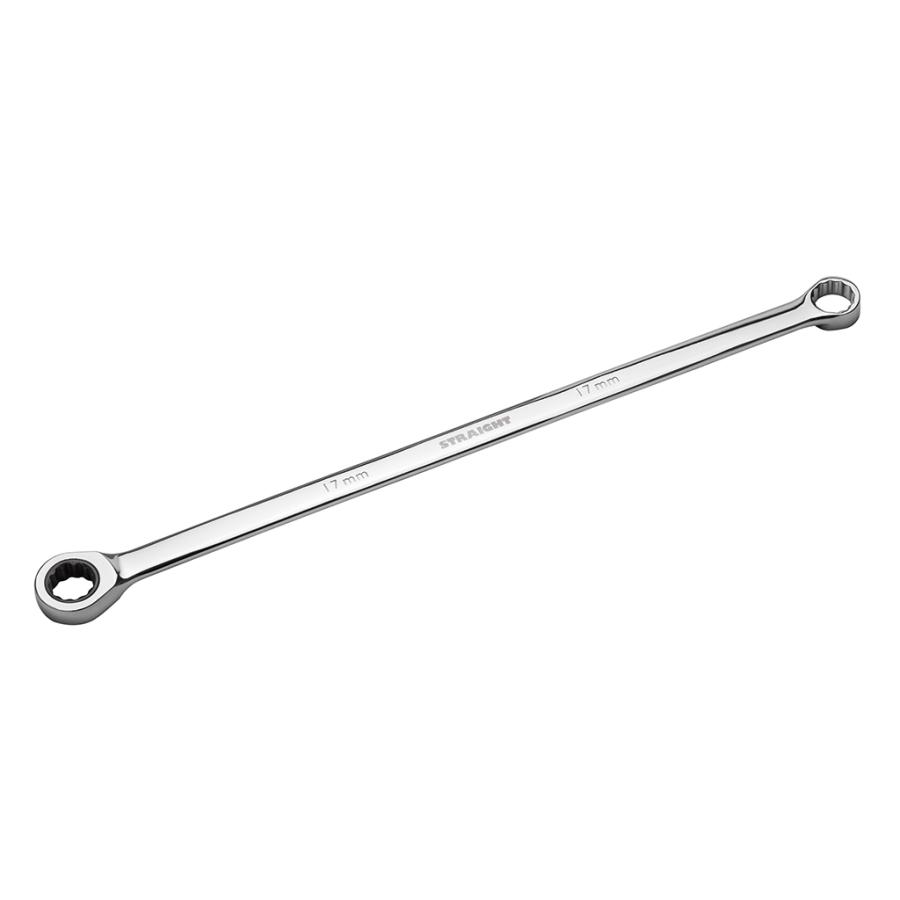 TOOL COMPANY STRAIGHT ロングメガネラチェットレンチ(片側) 17mm