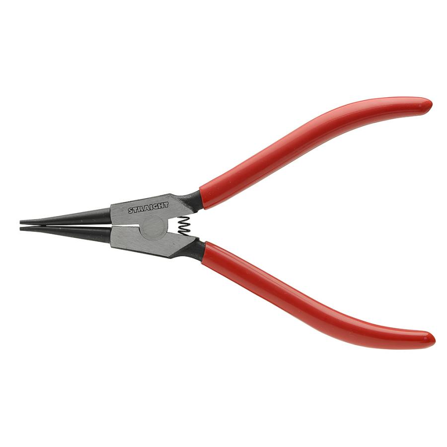 大特価!!】スナップリングプライヤー ストレート(軸用) 170mm STRAIGHT (STRAIGHT 12-203 ストレート) ペンチ、プライヤー (STRAIGHT ストレート) ワイヤーストリッパー 0.2?6.0(sq) 12-107