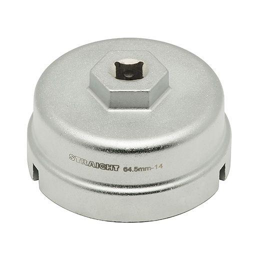 オイルフィルターレンチ カートリッジ式用 64.5mm-14 切り欠き6 オイルフィルターレンチ カートリッジ式用 64.5mm-14 切り欠き6