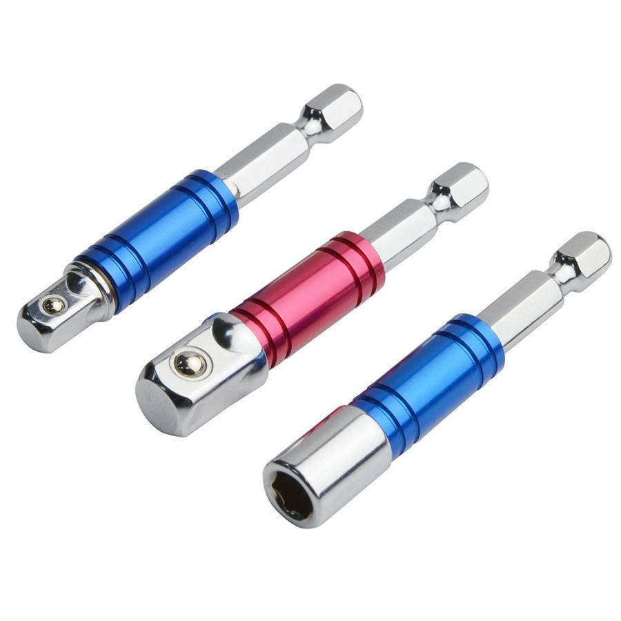 ソケットアダプターセット(ドリルチャック用)3ピース STRAIGHT ソケットアダプターセット(ドリルチャック用)3ピース STRAIGHT