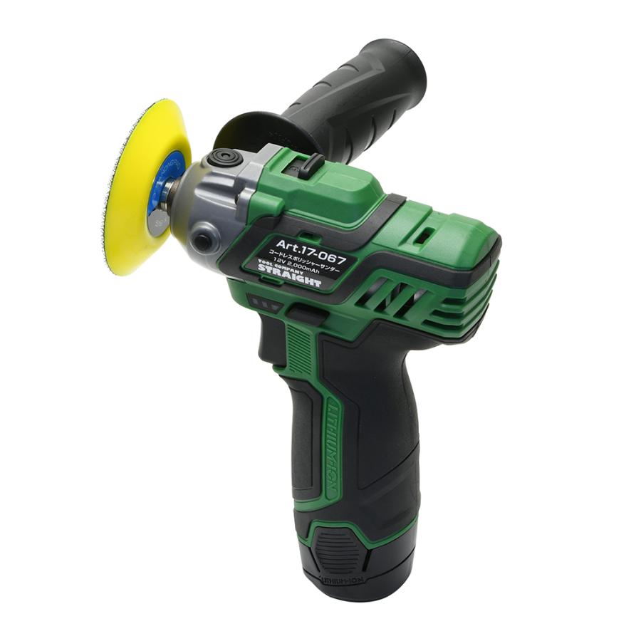 TOOL COMPANY STRAIGHT コードレスポリッシャーサンダー12V 専用 TOOL COMPANY STRAIGHT コードレスポリッシャーサンダー12V 専用