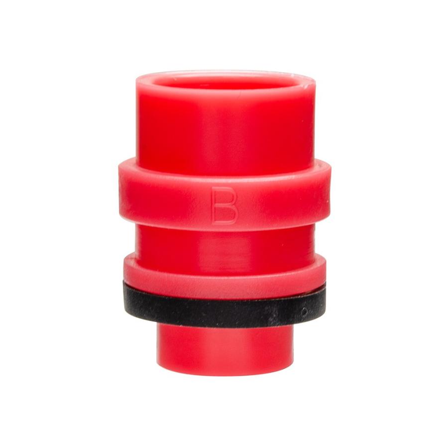 Lisle(ライル) スピルフリーファンネル用アダプターB(赤色) STRAIGHT