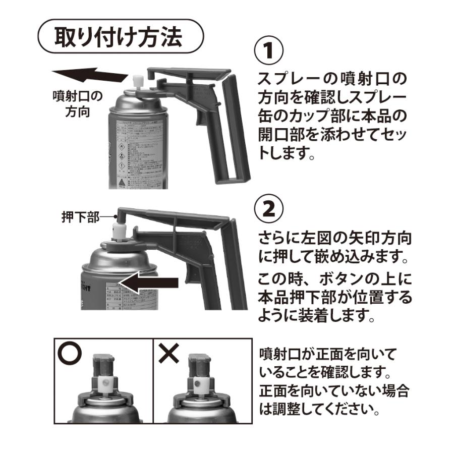 TOOL COMPANY STRAIGHT スプレー缶ハンドル レッド 円柱型 TOOL COMPANY STRAIGHT スプレー缶ハンドル レッド 円柱型