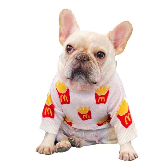 フレンチフライ セーター フレンチブルドッグ パグ 中型犬 小型犬 犬服