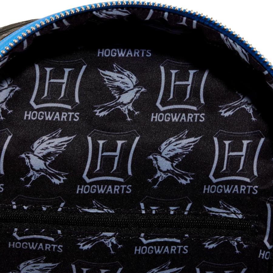 日本未発売 ハリーポッター レイブンクロウ ミニバックパック Loungefly Harry Potter Ravenclaw House Mini Backpack_1