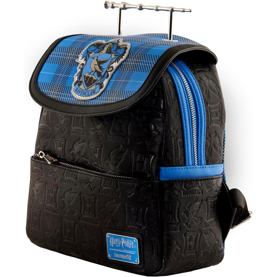 日本未発売 ハリーポッター レイブンクロウ ミニバックパック Loungefly Harry Potter Ravenclaw House Mini Backpack_2