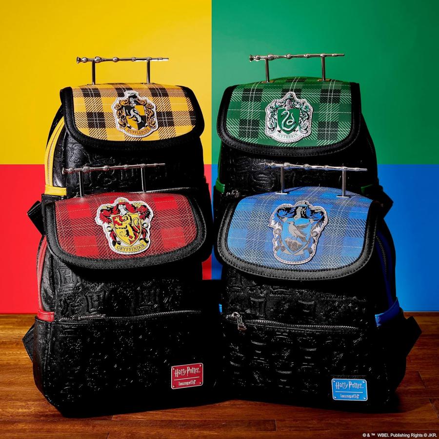 日本未発売 ハリーポッター レイブンクロウ ミニバックパック Loungefly Harry Potter Ravenclaw House Mini Backpack_4