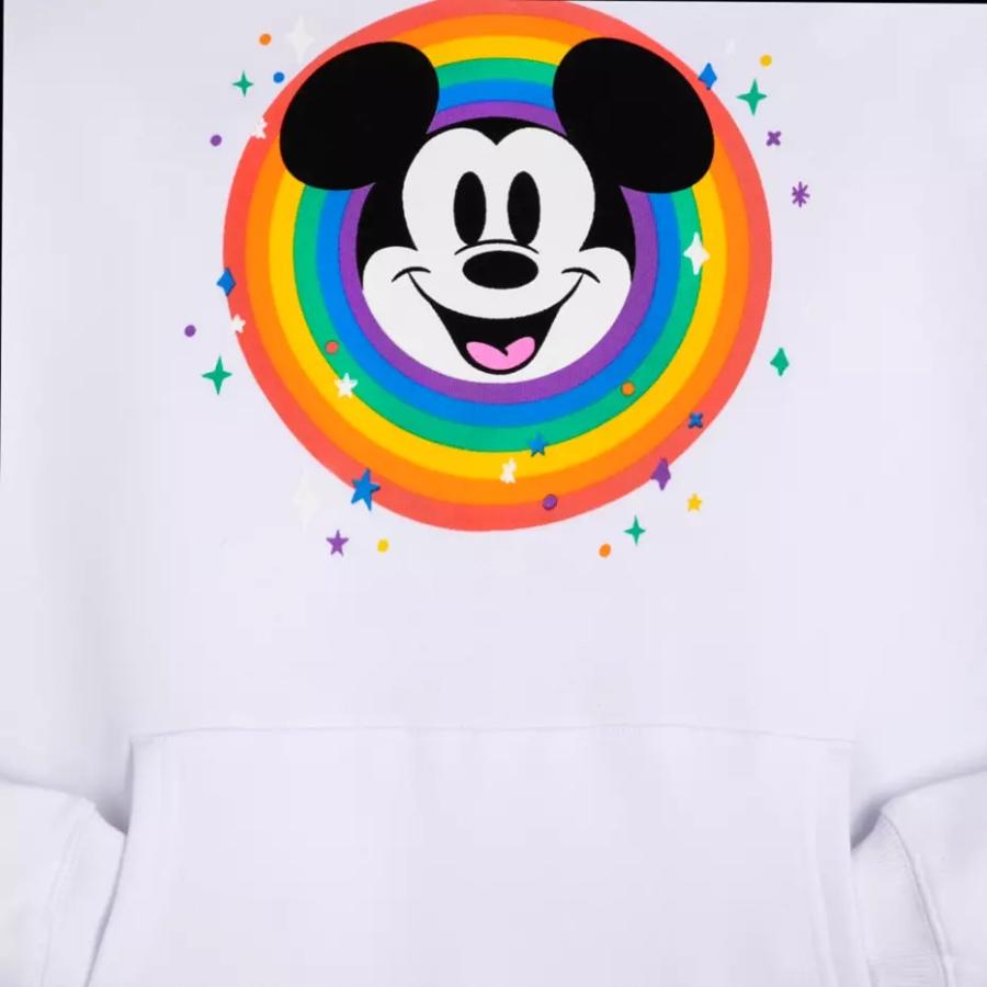 ディズニーオフィシャル プライドコレクション ミッキーマウスプルオーバーフーディ Disney Pride Collection Mickey Mouse Pullover Hoodie｜strangely｜05