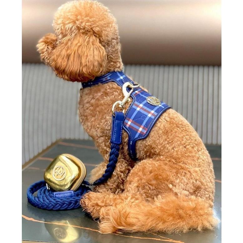 【XSサイズ】HGP ハンドメイド ドッグ キャット ハーネス 犬 猫 お散歩 海外ブランド インポート ラグジュアリー ペットアクセサリー