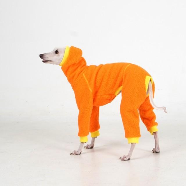 hosh イタグレ レーサー フリース ロンパース 犬 服 インポート ドッグ