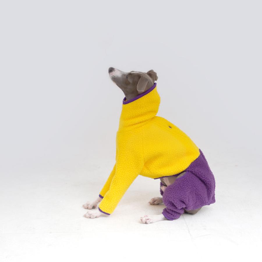 hosh イタグレ マーズ ハーフフリース ジャンパー ロンパース 犬 服