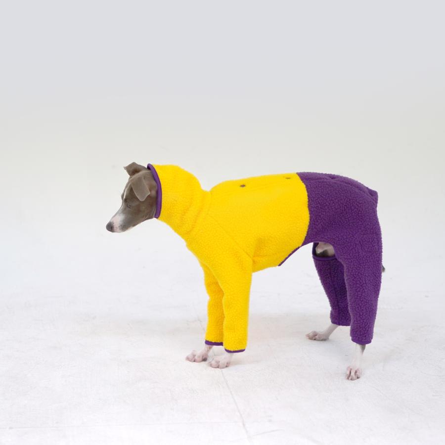 hosh イタグレ マーズ ハーフフリース ジャンパー ロンパース 犬 服