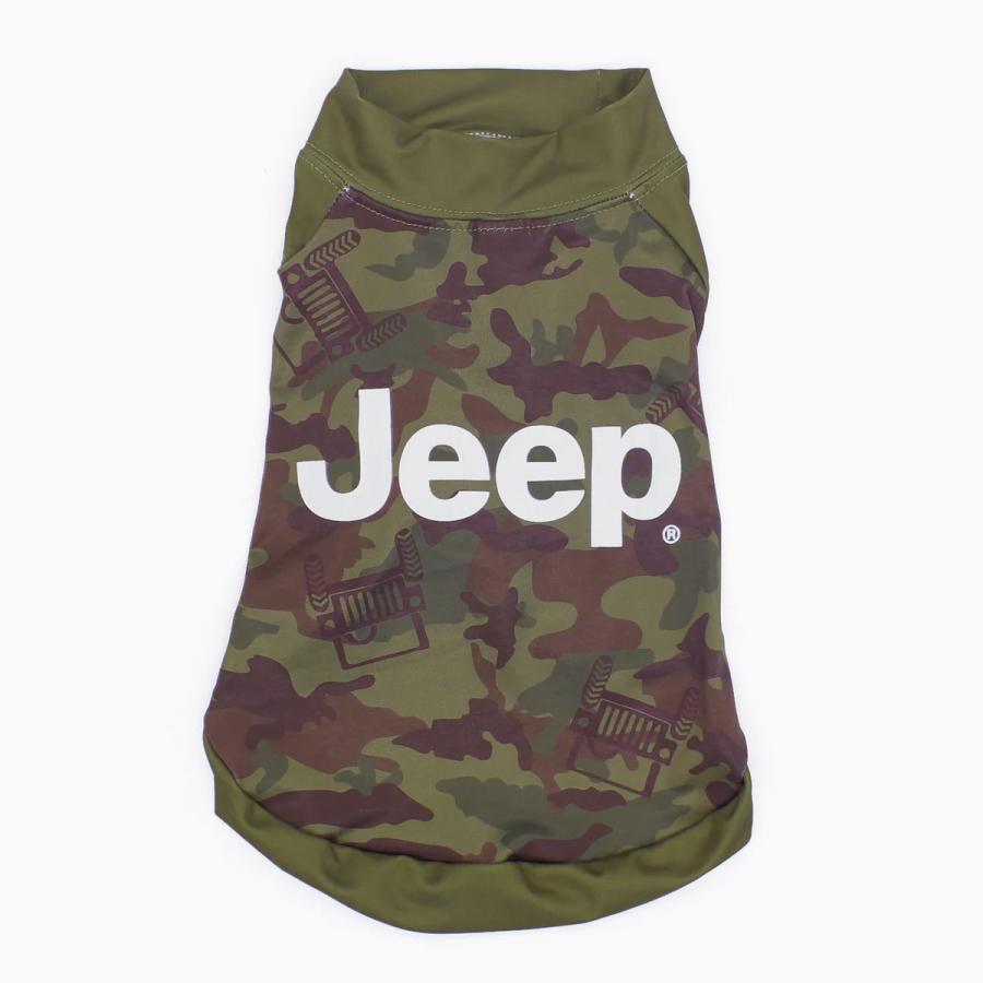 犬服 Jeep(R) ラッシュガード Tシャツ 大型犬用 ブラック 迷彩 ウェットスーツ 水遊び ペット服 ダックス ペット用品 ジープ 公式ライセンスアイテム｜strangely｜05