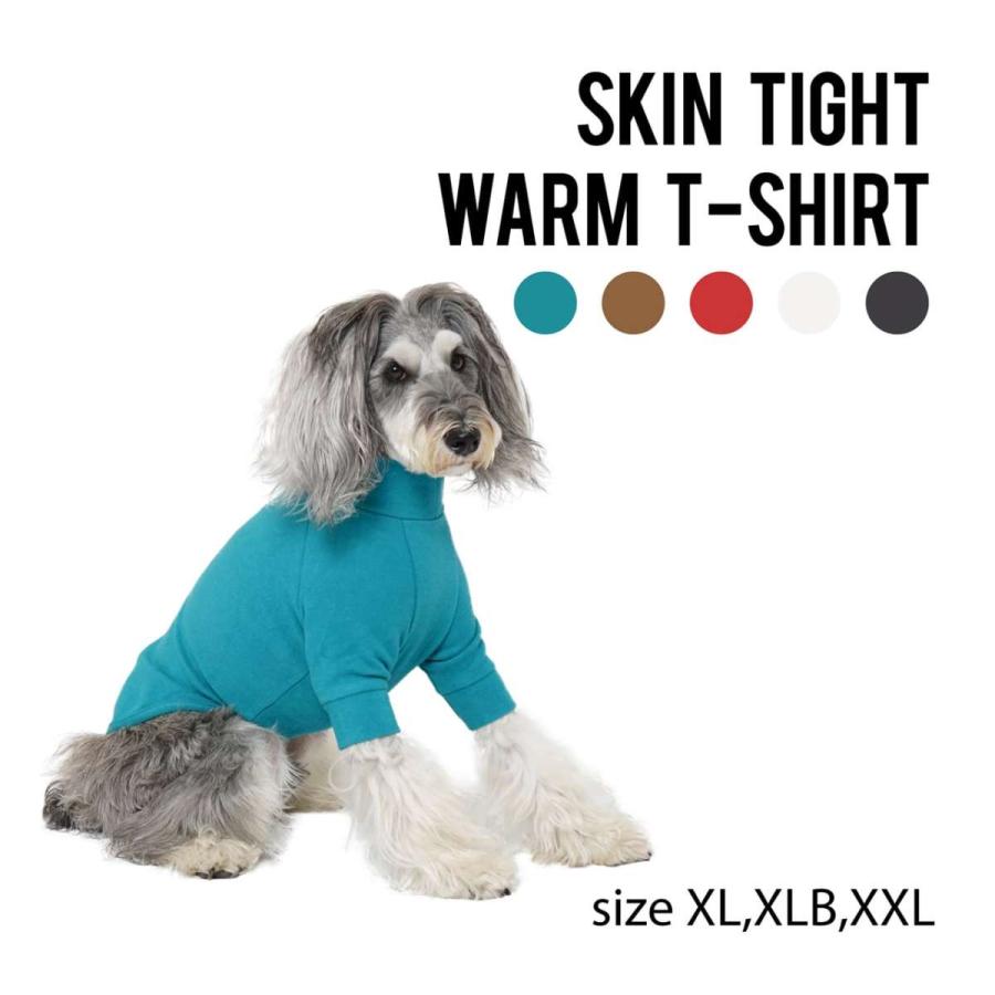 【XL-XXLサイズ】 MANDARINE BROTHERS マンダリンブラザーズ スキンタイト ワーム Tシャツ 犬 猫 ヒートテック 保温 秋冬  SKIN TIGHT WARM T-SHIRT : mandarinbrothers-skintight-warmt3 : SS MARKET&THE 