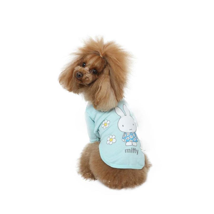 限定 ミッフィー 公式 フラワー Tシャツ 花柄 犬服 ペット服 絵本