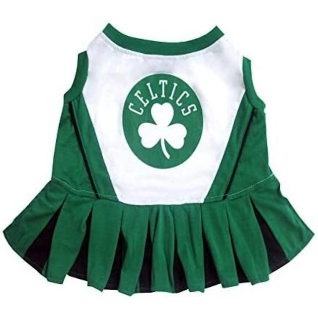 PETS FIRST NBAプロバスケットボール オフィシャル ライセンス ペット用 チアユニフォーム セルティクス Cheerleader for Dogs & Cats