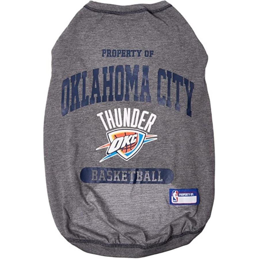 PETS FIRST NBAプロバスケットボール オフィシャル ライセンス ペット用 Tシャツ オクラホマシティサンダー Dog&Cat TShirt