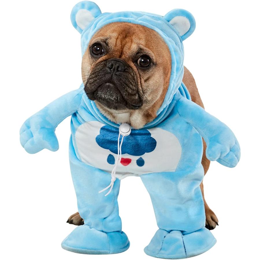 ケアベア 公式ライセンス RUBIE’S グランピーベア ペット用 着ぐるみ ドッグウェア ハロウィン コスチューム Care Bears Grumpy Bear Costume