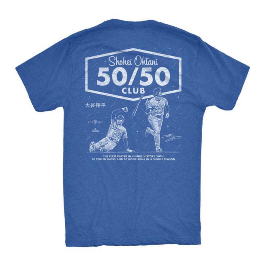 大谷翔平50-50 Shohei Ohtani ドジャース MLBPA Tシャツ