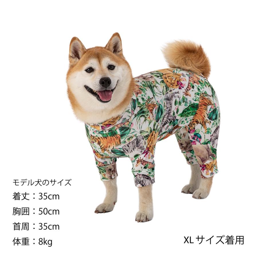 【XS-Sサイズ】 MANDARINE BROTHERS マンダリンブラザーズ  スキンタイトスーツ ロンパース 犬 柄物 毛抜け防止 SKIN TIGHT SUIT MULTI PRINT FW2023｜strangely｜17