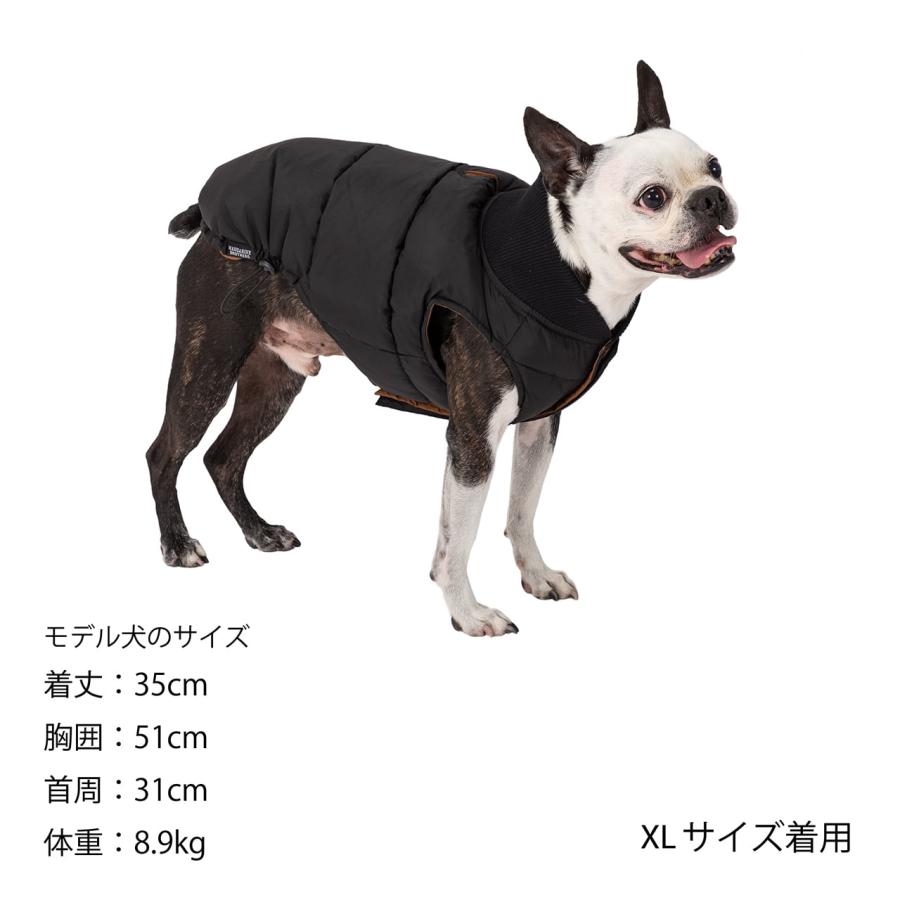Black＆Whiteカモフラージュ ダウンベスト 犬刺繍メンズ MANDARINE BROTHERS（マンダリンブラザーズ） 【XL-XXLサイズ