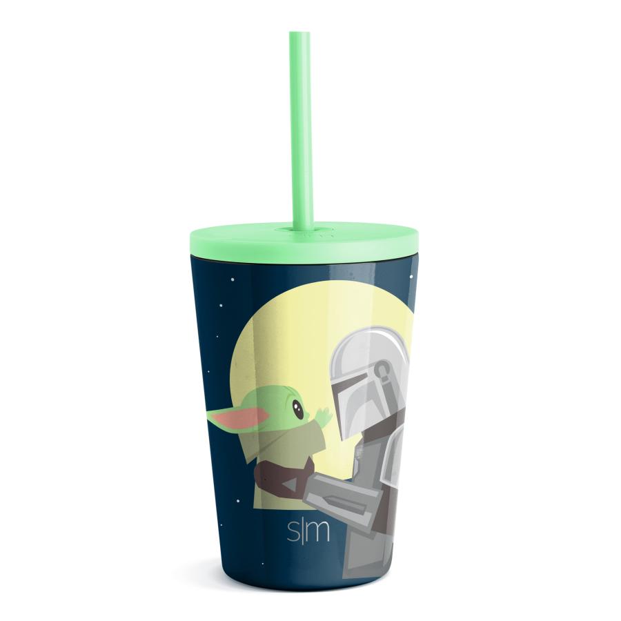シンプルモダン ステンレスタンブラー キッズ ストロー付き 子供用 保温 保冷 ホットドリンク コールドドリンク Simple Modern Kids Classic Tumbler - 12oz_13
