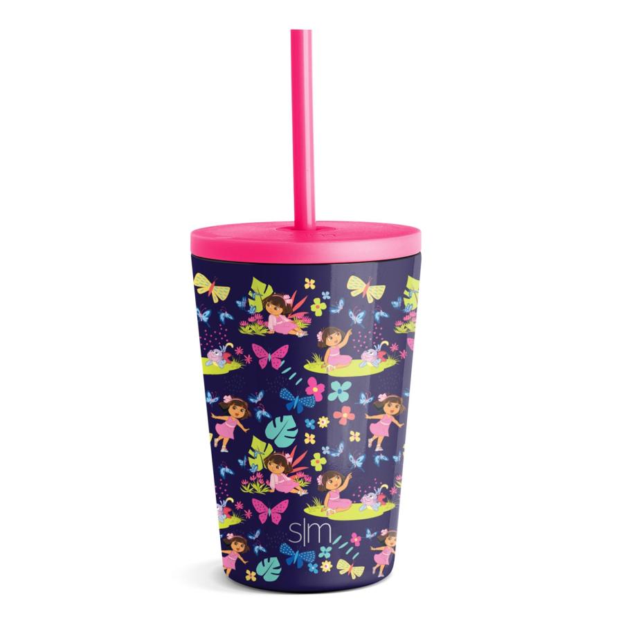 シンプルモダン ステンレスタンブラー キッズ ストロー付き 子供用 保温 保冷 ホットドリンク コールドドリンク Simple Modern Kids Classic Tumbler - 12oz_14