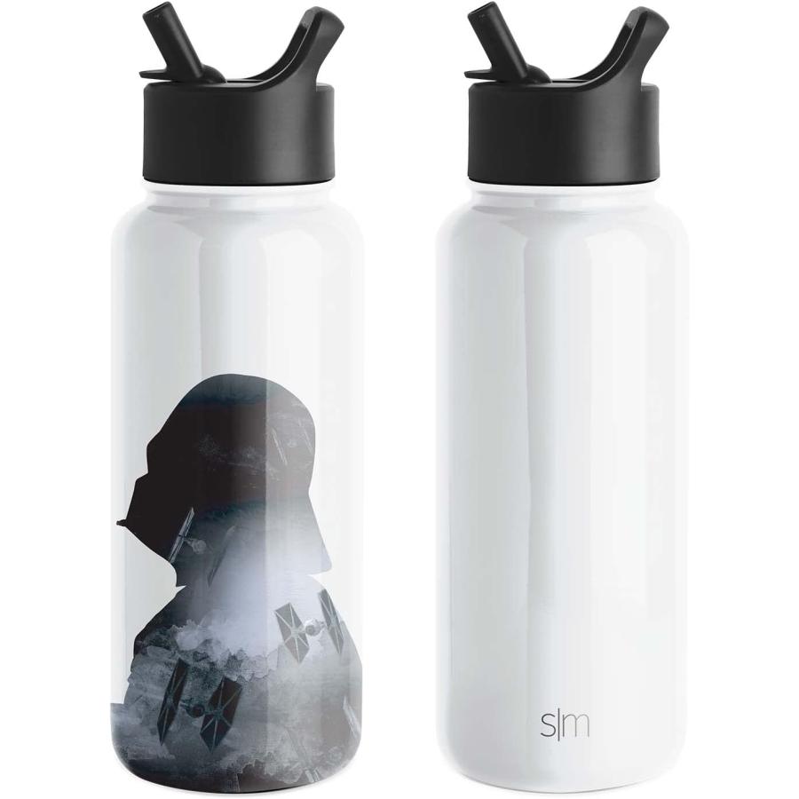 STARWARS シンプルモダン ステンレス ウォーターボトル ストロー蓋付き 保冷 Simple Modern Summit Water Bottle with Straw Lid- 32oz｜strangely｜03