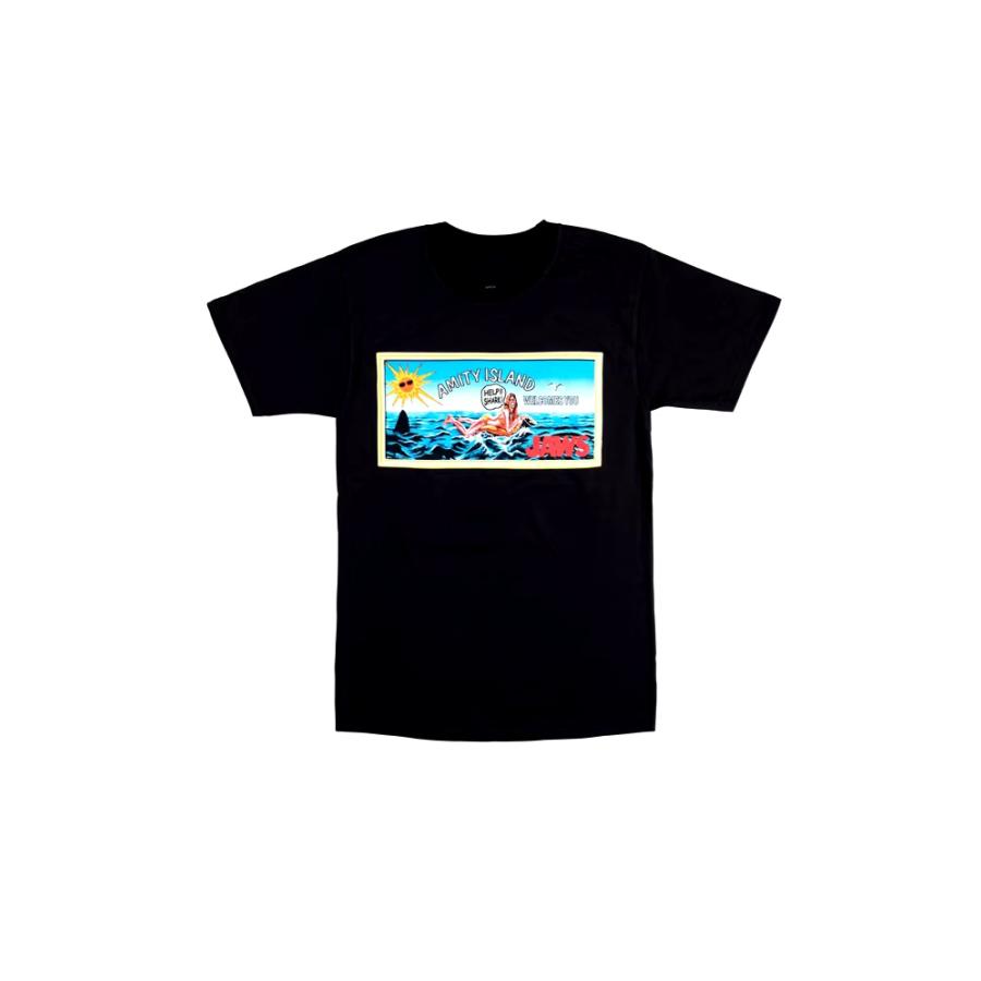 映画 Jaws ジョーズ アミティ島 Tシャツ Universal Studios 映画 Jaws ジョーズ アミティ島 Tシャツ Universal Studios