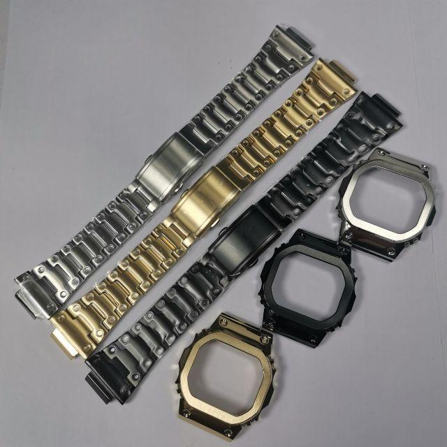 G-SHOCKカスタム用 互換汎用品 316Lステンレス ケースベルト G-SHOCKカスタム用 互換汎用品 316Lステンレス ケースベルト