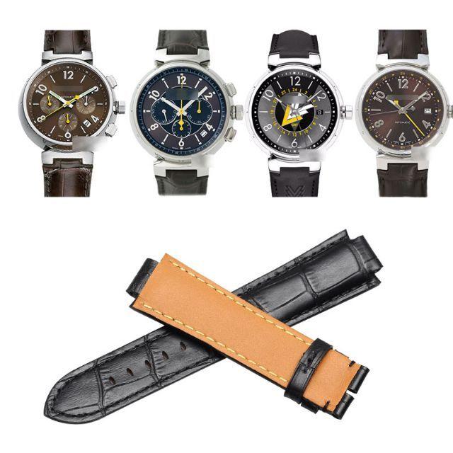 ルイヴィトン Tambour タンブール用 社外互換品 レザーベルト ルイヴィトン Tambour タンブール用 社外互換品 レザーベルト