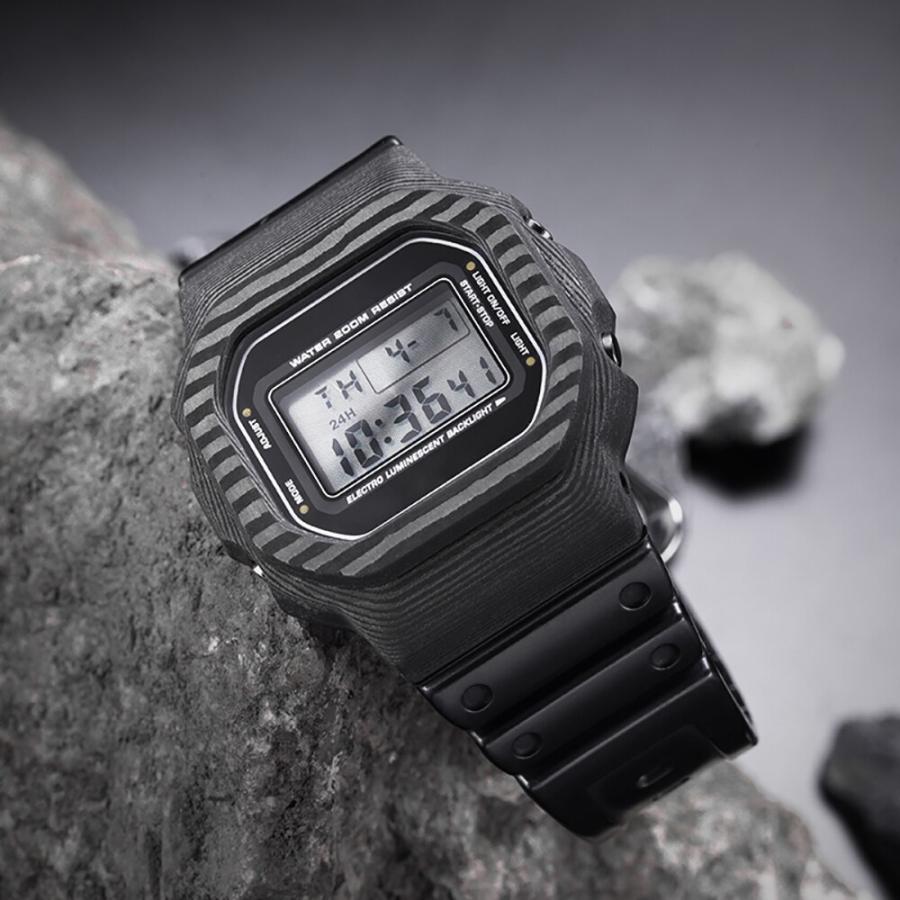 カシオ CASIO G-shock DW5600用 カーボン ケース 軽量 カシオ CASIO G-shock DW5600用 カーボン ケース 軽量