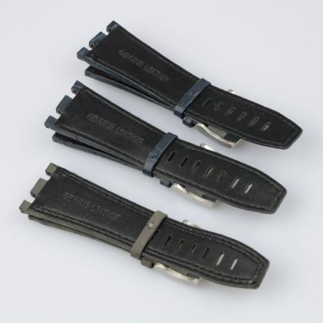 AP オーデマピゲ用 28mm 本革レザーベルト For Audemars Piguet AP オーデマピゲ用 28mm 本革レザーベルト For Audemars Piguet