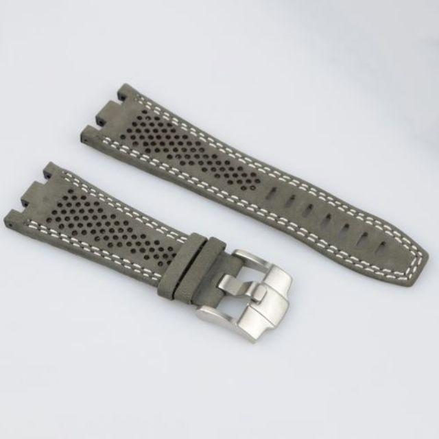 AP オーデマピゲ用 28mm 本革レザーベルト For Audemars Piguet AP オーデマピゲ用 28mm 本革レザーベルト For Audemars Piguet